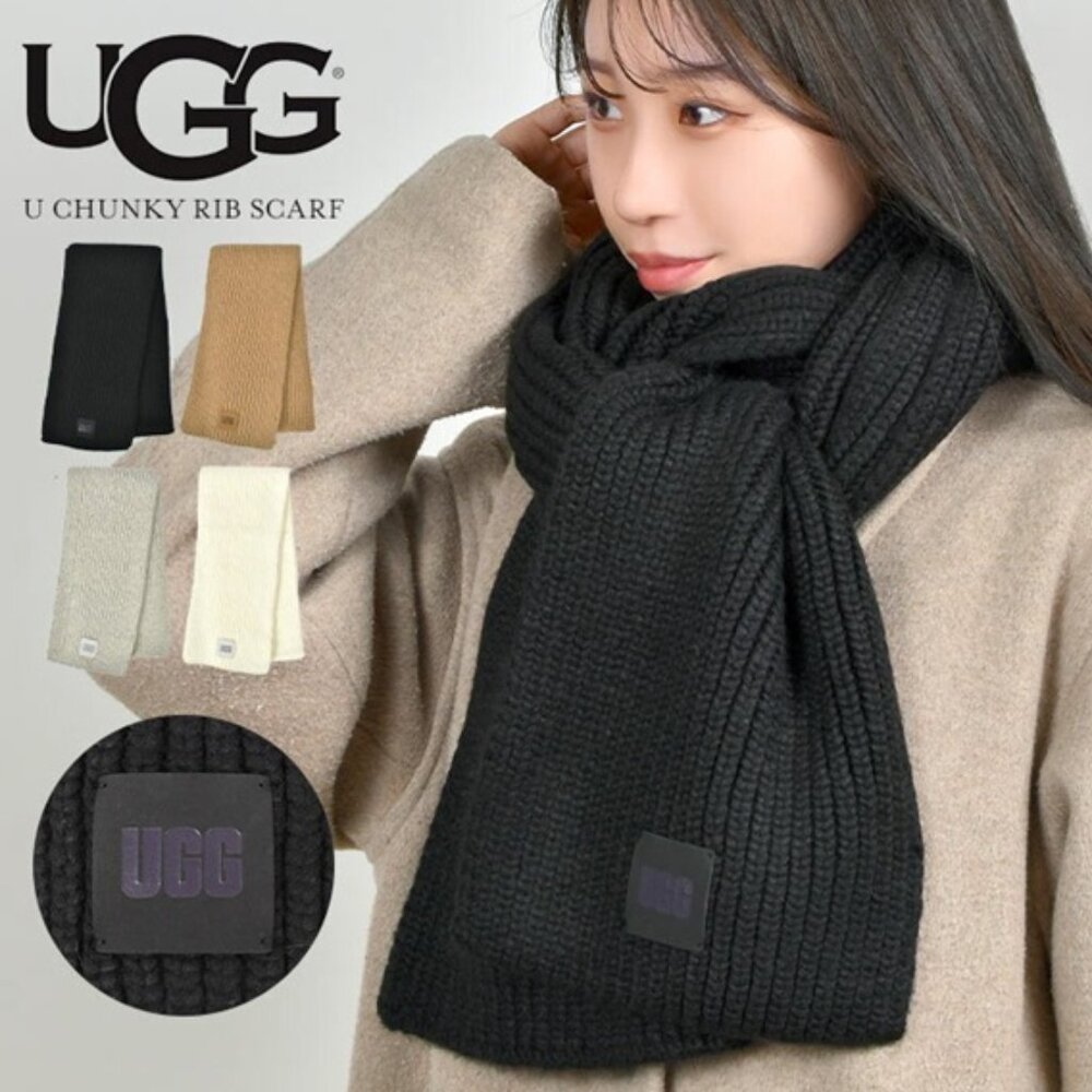 UGG Chunky Rib Scarf - Picture 3 of 6